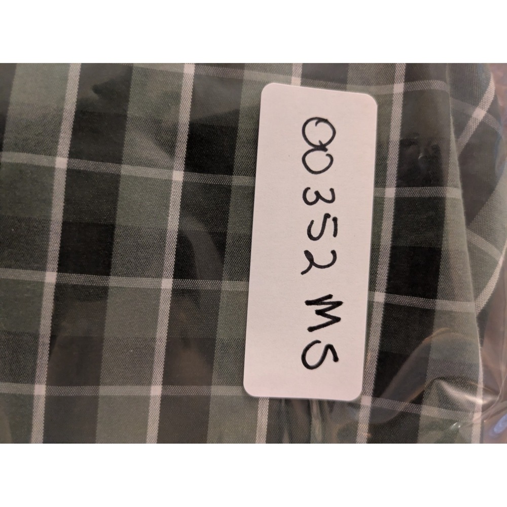 J. Crew Men's Shirt Green Plaid Performance Slim Untucked Button Down Size XXL - Picture 9 of 9